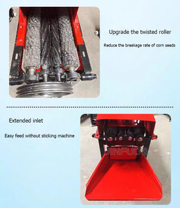 เครื่องสีข้าวโพดแบบใช้มอเตอร์อุตสาหกรรม รุ่นใช้งานหนัก ยี่ห้อ JINFUDA ผลผลิตสูง 2000 กก./ชม. อุปกรณ์การเกษตร - Product Image 5