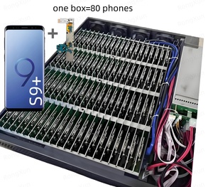 DDP Usado, Caja para Granja de Teléfonos de EE. UU., Placa Base 80, Memoria de 128 GB, Automatización de Crecimiento en Redes Sociales, Click Bot, Impulso para TikTok, YouTube, Google - Product Image 1