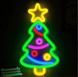 SALES1 Lumière Nocturne LED Néon Acrylique Suspendue de Noël avec Alimentation IP44 220V - Product Image 1