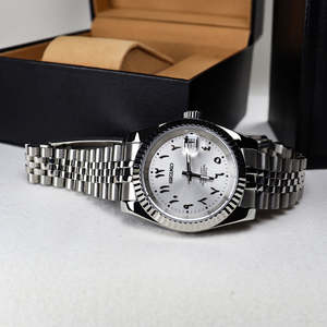 Reloj de Pulsera Mecánico Personalizado de Alta Calidad al por Mayor OEM, Cristal de Zafiro Luminoso, Movimiento NH35, 50 Bares, Unisex, con Indicador de Buceo - Product Image 4