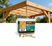 Vis de terrasse DECK PLUS personnalisées, vis à bois extérieures, couleur bronzée, 10x3, pour terrasses, clôtures, travaux de menuiserie, fabricant OEM