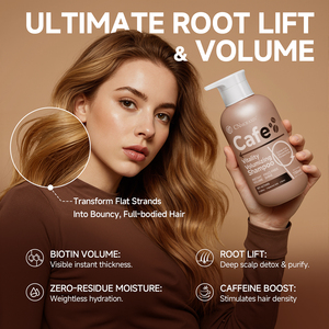 <span class=keywords><strong>Shampoo</strong></span> Anticaduta alla Caffeina e Biotina, Idratante, Lisciante, Volumizzante, Senza Solfati, <span class=keywords><strong>per</strong></span> la Crescita dei Capelli - Product Image 3