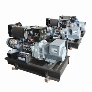 Custom Made 24kw Air Cooled Prime Compact Portable HF24D Diesel Engine Genset Generator Set