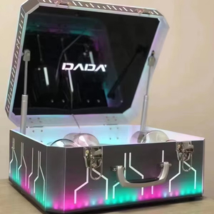 Oplaadbare Led Verlichting Acryl <span class=keywords><strong>Mini</strong></span> Liquor Fles <span class=keywords><strong>Display</strong></span> Draagtas Fles Service Presenter Doos Voor Decoratie - Product Image 1