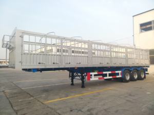 Semirremolque de 40-50T con Barandas para Transporte de Ganado, Vegetales y Frutas a Granel - Product Image 6