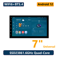 Autoradio Android 2 Din LODARK Factory, écran 7 pouces, Android 12, IPS, Quad Core, 2+64, lecteur Android pour voiture, Carplay, radio Android, navigation