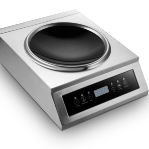 Table de cuisson à induction commerciale puissante 3500W avec commande tactile, en acier inoxydable, haute puissance, garantit un rendement optimal. - Product Image 1