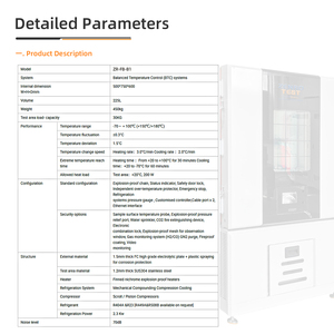 प्रोग्रामेबल बैटरी विस्फोट-प्रूफ परीक्षण कक्ष-70 से + 180 पेरिस जलवायु तापमान स्थिति पर्यावरण कक्ष - Product Image 4