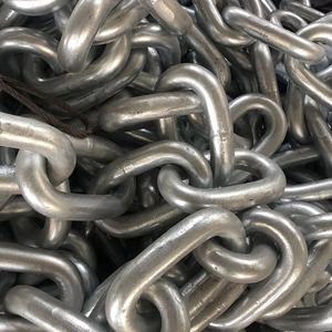 سلسلة وصلة قصيرة DIN764 سلسلة وصلة ملحومة عالية الجودة من الصلب الكربوني والفولاذ المقاوم للصدأ مصنع OEM معيار زنك سلاسل السحب - Product Image 4