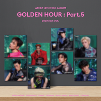 ATEEZ Golden Hour Part.5 Digipack Ver. (with POB)-2026-06-26 Release Barcode 8803581204315 Paper Material KG Label Digital