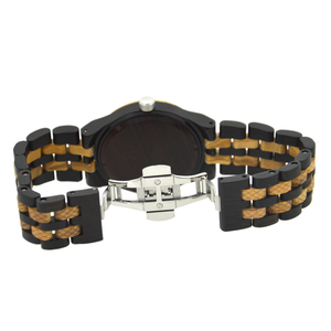 Montre mécanique en bois de nouveau type, boîtier fin en bois, montres automatiques pour hommes - Product Image 3