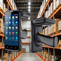 Escáner de Código de Barras Portátil OEM, Terminal Lector RFID, PDA Resistente con Reconocimiento Facial y de Huellas Dactilares