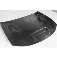 Capot moteur en fibre de carbone véritable pour Dodge Charger SRT Hellcat Redeye, couvre-moteur en fibre de carbone 2015-2023
