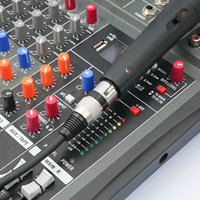 Câble audio OEM 2m en cuivre PVC double blindage, plaqué or, 6,35 mm TS mâle vers XLR femelle 3 broches, pour microphone/haut-parleur radio - Vente chaude usine