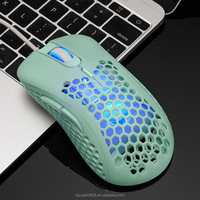 Souris de jeu sans fil professionnelle, optique USB, double mode, 7600 DPI, légère, étanche, RGB, BT5.2, programmation macro, pour joueurs
