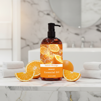Huile de massage corporelle nourrissante non grasse et légère à l'huile essentielle de pamplemousse douce, 500 ml, marque privée