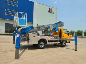 Source Factory JIUHE Nieuwe <span class=keywords><strong>25M</strong></span> Boomlift Hoogwerker Rechte Telescopische <span class=keywords><strong>Boom</strong></span> Truck Gemonteerde Elektrische Hoogwerker - Product Image 2