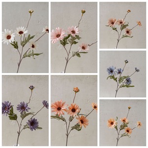 ดอกเดซี่ประดิษฐ์ CallaFloral ก้านเดี่ยว สีขาว ชมพู ม่วง สำหรับตกแต่งงานแต่งงาน ตกแต่งบ้าน สไตล์ INS ช่อดอกไม้ งานฝีมือ - Product Image 3
