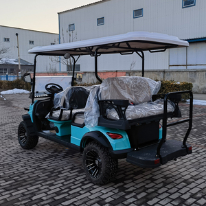 Voiturette de <span class=keywords><strong>golf</strong></span> homologuée pour la route en Californie, nouvelle conception, voiturettes de <span class=keywords><strong>golf</strong></span> électriques personnalisées avec batterie au lithium 72v, autonomie de 50 km, carrosserie de camion, certifiée CE - Product Image 3