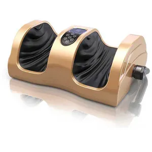 Electric Foot Massage Machine With Reflexology Kneading Compression With Heat Therapy Foot Massager Sole Massager