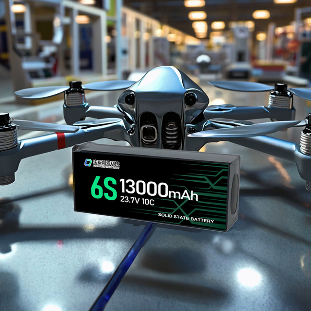 High Voltage 13000mAh/14000mAh Solid State Lithium Ion Battery Pack for Long Range UAV/USV Drone 15.8V/23.7V