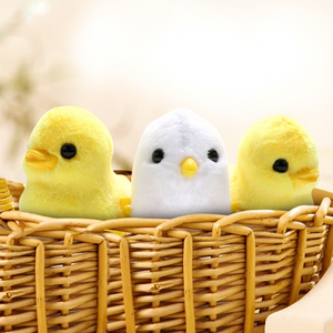 Suministros para fiestas infantiles: Modelo de pollo saltarín en espiral, pollo amarillo pequeño y patito con cadena, artículos de lanzamiento para bebés - Product Image 3