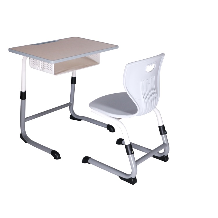Модные студенческие школьные штабелируемые столы и стулья с хранилищем