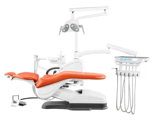 Detes牙科单元牙科椅TS-6830标准豪华皮革坐垫大椅架全背支撑靠背