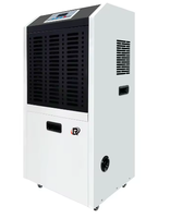 Déshumidificateur à compresseur 138L, nouvelle couleur, pour salle de culture et sous-sol, avec contrôle de l'humidité, idéal pour usage commercial