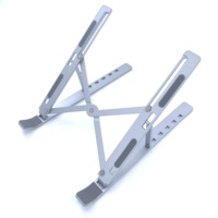 Support ergonomique pour ordinateur portable, support de tablette, support de table pliable en alliage d'aluminium pour ordinateur portable