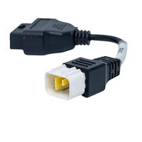Cable OBD2 Universal de 6 Pines a 16 Pines para Diagnóstico de Motocicletas