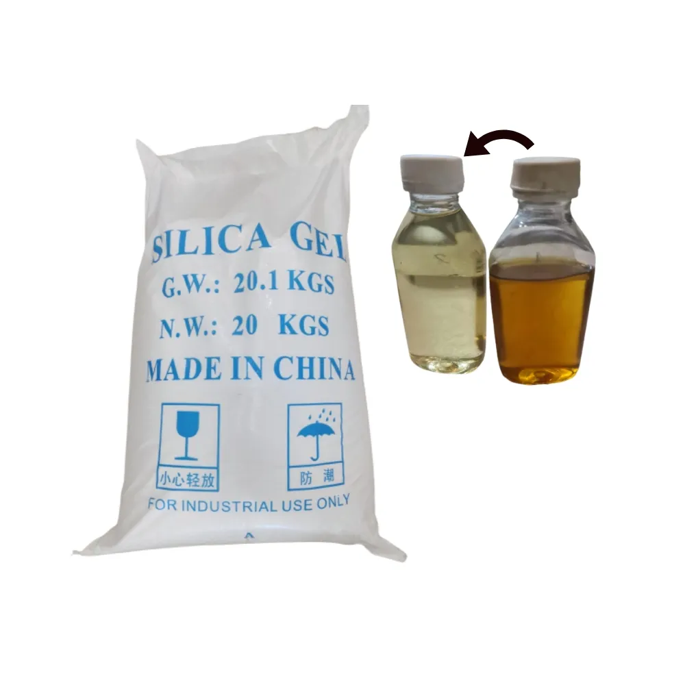 bleaching sand silica gel diesel oil decolorizing agent waste oil decoloring agent