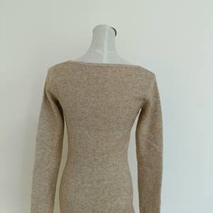 Nuovo abito da donna autunno estate abito elegante abbigliamento Casual abito profondo scollo a V su misura lavorato a maglia per le donne - Product Image 4