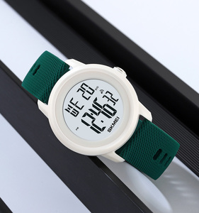 快適なシリコンバンドSKMEI2218赤いLED腕時計relojes hombr al por mayor卸売アラームデジタル時計女性 - Product Image 3