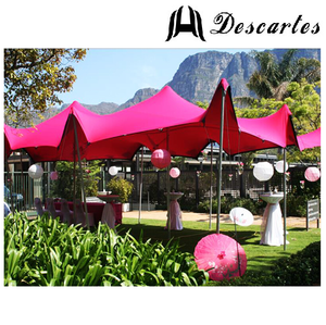 เต๊นท์ผ้าแบบยืดหยุ่นสำหรับใช้ในสวนเต๊นท์งานแสดงสินค้าออก<span class=keywords><strong>แบบ</strong></span>ให้ร่มเงาในรูป<span class=keywords><strong>แบบ</strong></span>อิสระ - Product Image 2