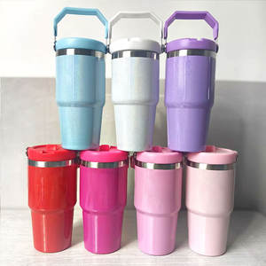 Botella de Agua Aislada de Acero Inoxidable con Asa Portátil y Logotipo Personalizado de Fábrica, Vaso Térmico, Termo - Product Image 6