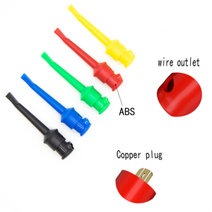 Multimeter-Messleitungsset aus reinem Kupfer, 56 mm, Testhaken mit ABS-Isolator - Product Image 3