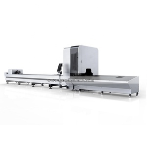 Macchina per il taglio di tubi Laser in fibra di alimentazione automatica di lunghezza 6m taglierina per tubi industriali - Product Image 5