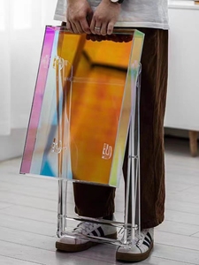 Tùy chỉnh hiện đại sang trọng rõ ràng Acrylic gấp Khay bảng thiết kế thanh lịch cho khách sạn như giọng bàn nhà bếp và thanh phục vụ bảng - Product Image 3