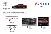 Feux arrière LED CREULI dynamiques séquentiels fumés Plug & Play, barre de feux stop pour hayon, pièces auto pour Audi A6 C8 19-23
