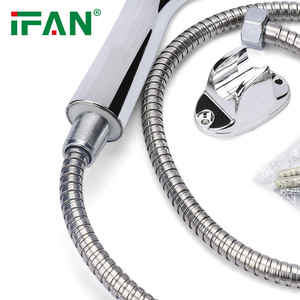 Accesorios <span class=keywords><strong>de</strong></span> Baño IFAN, Cabezal <span class=keywords><strong>de</strong></span> Ducha <span class=keywords><strong>de</strong></span> Plástico <span class=keywords><strong>de</strong></span> Alta Presión con 3 Modos, Ahorro <span class=keywords><strong>de</strong></span> Agua, con Manguera <span class=keywords><strong>de</strong></span> Acero Inoxidable - Product Image 4