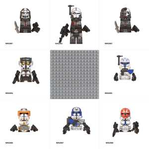 Figuras de Bloques de Construcción de Clone <span class=keywords><strong>Trooper</strong></span> Republic Commando, <span class=keywords><strong>ARC</strong></span> <span class=keywords><strong>Trooper</strong></span>, Sandtrooper, Juguete - Product Image 1