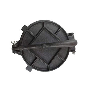 Cast Iron Pancake Press Round 18.5Cm 20Cm 26Cm Hand Operated Dough Press For Baking Pastry Tools - Product Image 5