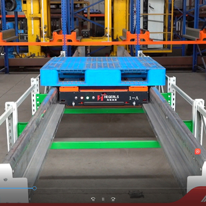 Hegerls điều khiển từ xa cho đưa đón đài phát thanh rgv hệ thống 4way Pallet đưa đón Robot hệ thống kho - Product Image 2