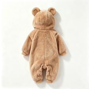 Ropa de bebé con personajes de animales personalizados, ropa de invierno cálida de felpa, disfraz de bebé unisex, adorable conjunto de cosplay para bebé - Product Image 4