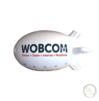 Ballon publicitaire gonflable géant personnalisable en PVC, imprimé UV, certifié CE, hauteur 10-12 pieds, longueur >12 pieds