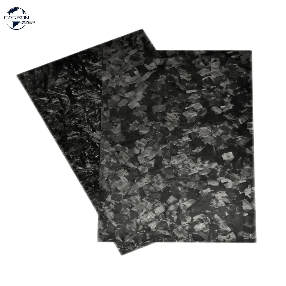 Çin fabrika özel yüksek kaliteli Shred dövme karbon Fiber levha dövme altın folyo karbon Fiber levha toptan için