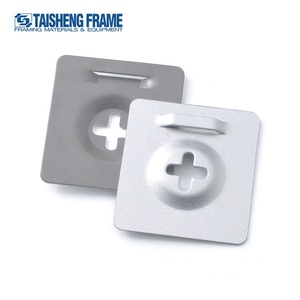 Bán Buôn Kính Vuông Gương Phụ Kiện Phần Cứng Chéo Gương Móc 3M Sắt Gancho De E Không Khung Với Móc Và Gương - Product Image 6