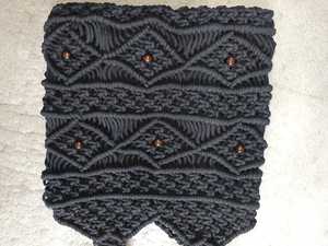 Bolso Tote de Ganchillo Hecho a Mano con Patrón Hueco, Estilo Bohemio, Bolso de Hombro para Mujer, Parte Superior Abierta, Correa Única, Uso Diario, Capacidad 3L+ - Product Image 5