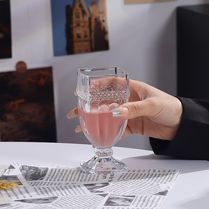 Verre à flûte à <span class=keywords><strong>champagne</strong></span> <span class=keywords><strong>français</strong></span> en gros, verre à vin à pied, verre à cocktail côtelé pour bar, fête, mariage, articles de bar à boisson - Product Image 3